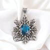 Asthenic Multi Gemstone Pendant, 925 Sterling Silver Jewelry, Handmade Pendant CP-10