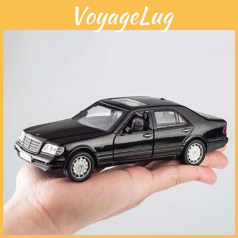 132 W140 Benz Classical Toy Car Model Diecast Alloy Cars With Sound Gift Light