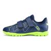 Future Play TF Comfortable Casual Low Top Kids Soccer Shoes Kids Soccer Shoes Blue Green 107394-03