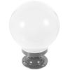 Premium Acrylic Globe Lamp Shade Replacement for Post Wall Street Patio Outdoor Lamps Easy Install Dust Protection Light Cover