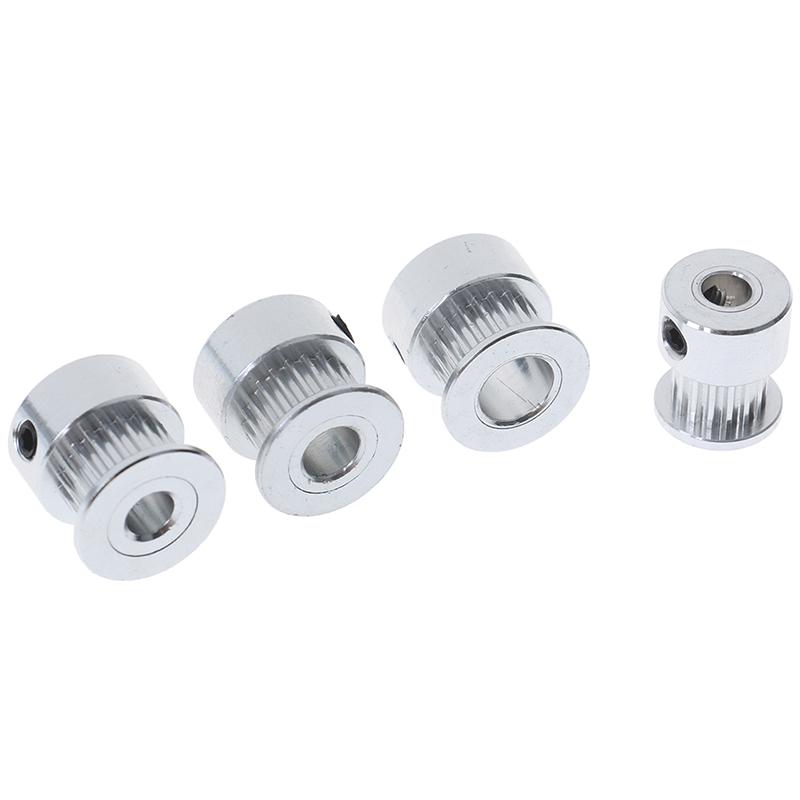 2Pcs 16T/20T Gt2 Timing Pulley 5/6.35/8Mm Bore For Belt Reprap 3D Printer Ppart