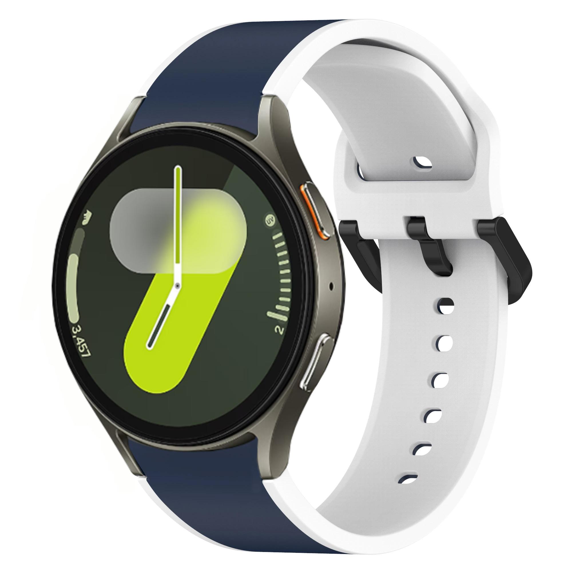 

No Gap Silicone Band for Samsung Galaxy Watch 7 6 5 4 5Pro 44mm 40mm 45mm Soft Bracelet Galaxy Watch 6/4 Classic 43mm 47mm Strap Watch 7 40mm 44mm