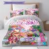 PopPixie poster Bedding Quilt Set Quilt Cover Pillowcase Home Decoration Birthday Gift (1 * duvet cover + 2 * pillowcase, without core)