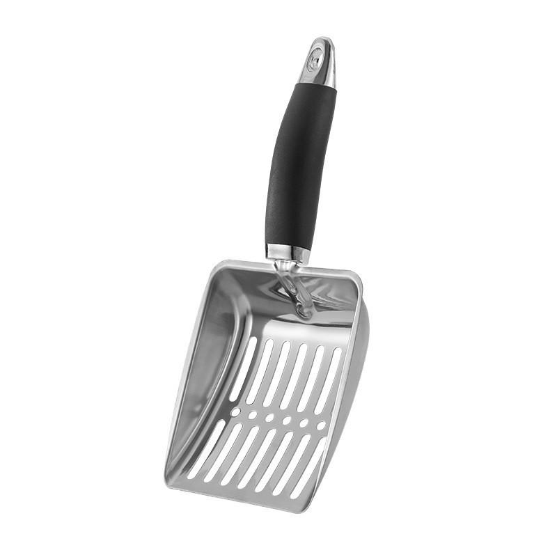 Gold Stainless Steel Cat Litter Scoop, Large Durable Shovel for Cat Litter, In Stock. Single натуральный
