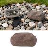 Outdoor Key Security Box Hidden Holder Rock for Outside, Waterproof Spare Hider, Realistic Resin Stone Hiding Spot, Fake Safe Garden Yard Driveway