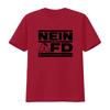 Anti AFD Protest T Shirt Nein Zur Rechtewellebrechen Gegen Rechts Und Nazis Für Demokratie Stylish Design vintage Washed