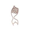 Geometric Openwork Resin Charms MOON HEART Pendants Multi Color Alloy Jewelry Component