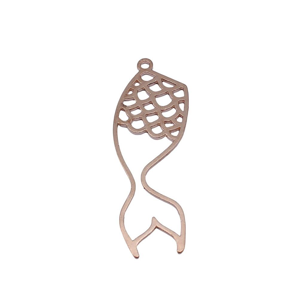 Geometric Openwork Resin Charms MOON HEART Pendants Multi Color Alloy Jewelry Component