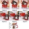400ML Christmas Ceramic Coffee Mug Santa Claus Deer Snowman Pattern Glazed Festive Theme Drink Cup Heat-resistant