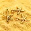 5Pcs Stainless Steel Starfish Pendant Accessory For DIY Bracelet Earring Necklace Beach Jewelry Making Supplies