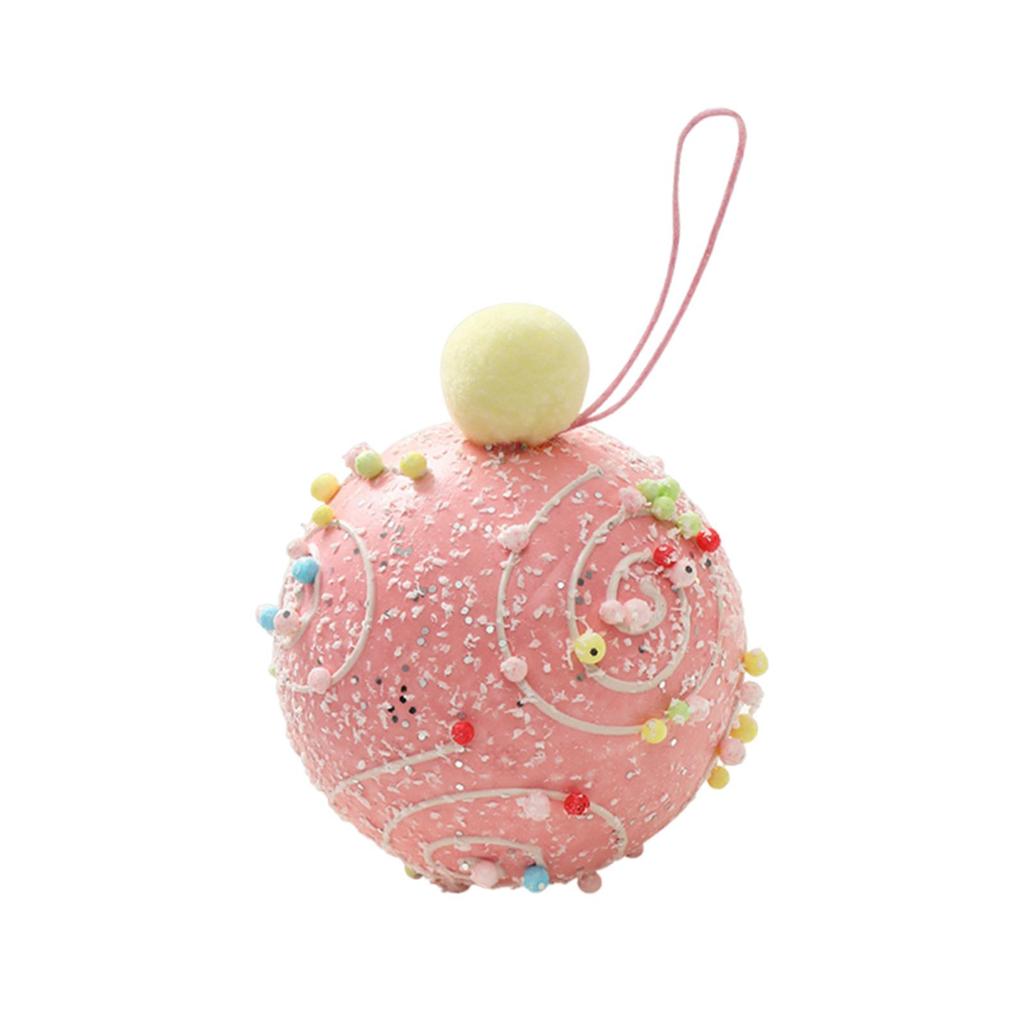 Weihnachtskugel Ornament Dekorative Kugeln Leichte Schaumstoffkugel Anhänger Tropfen für Bauernhaus Schlafzimmer Geburtstag Feiertag Hochzeit