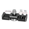 3 Slot Cord Clamp Secures USB Cable Prevents Disconnection During Photography Heavy Duty Camera Cage Accessory
