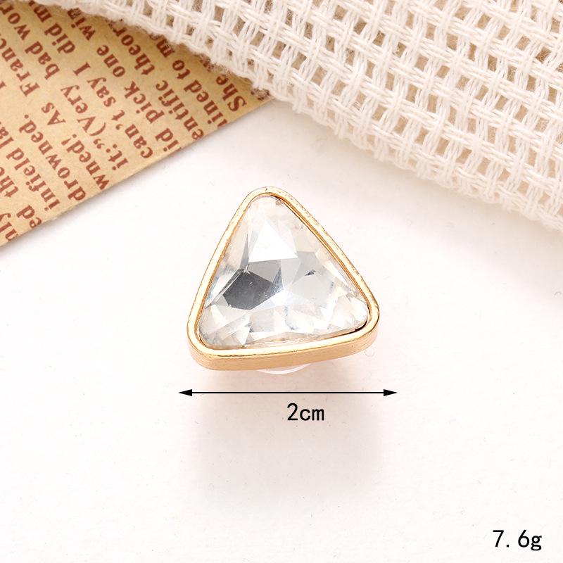 Heart Bow Gemstone Shoe Charms: DIY Detachable Accessories for Crocs and More