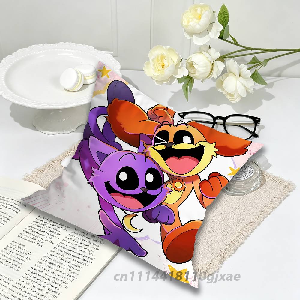 CCatnap and DDogday Pillow Case Living Room Sofa Cushion Cover Suitable For Home Bedroom Room Decoration