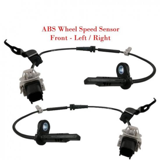 2 x ABS Wheel Speed Sensor + Connector Front L/R Fits: Acura TLX  Accord