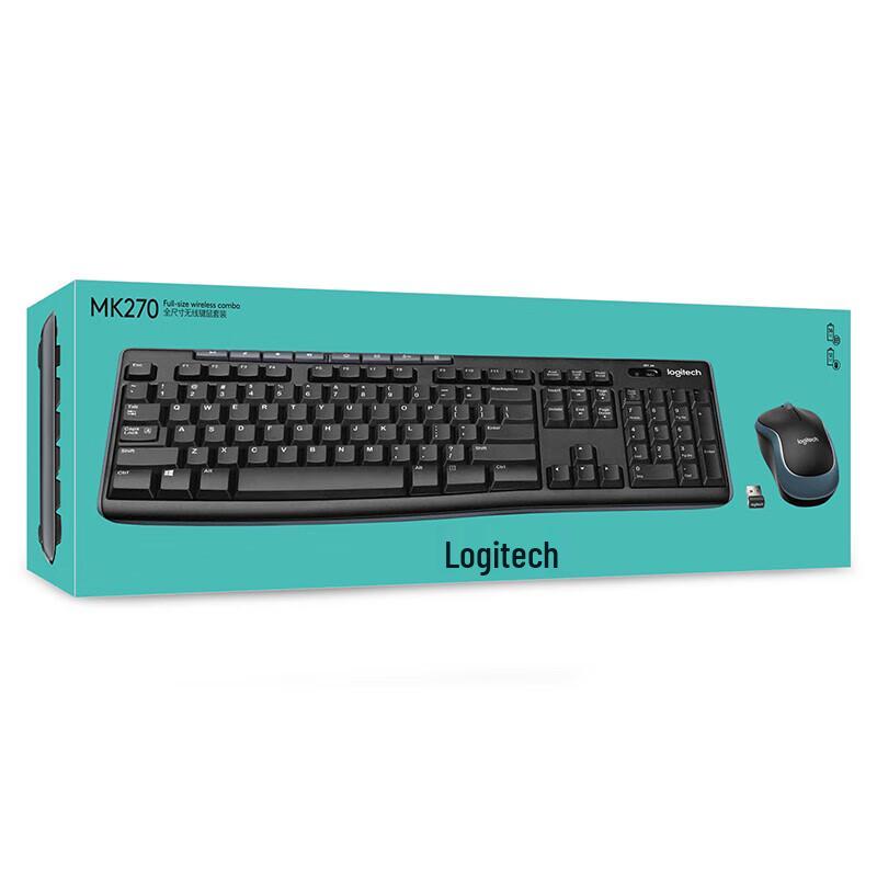 Logitech MK270 Wireless Keyboard and Mouse Combo