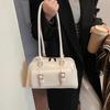 Vintage Luxury PU Leather Ladies Handbags Fashi Commute Women's Business Shoulder Bags Underarm Bag Female Large Tote Purse