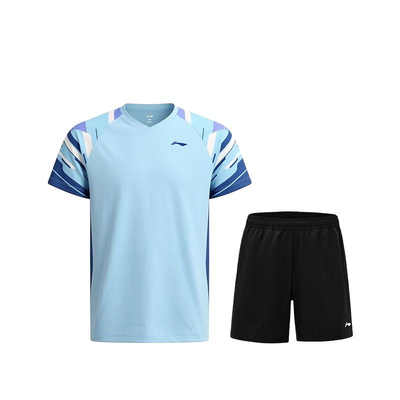 Li Ning Badminton Jersey Set Unisex AATW036 130