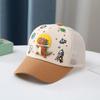 Childrens Cartoon Cotton Baseball Cap With Sun Protection And Breathability For Summer Play