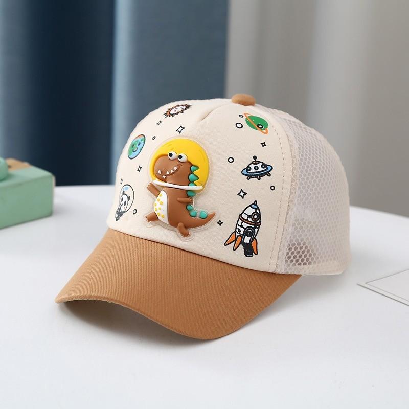 Childrens Cartoon Cotton Baseball Cap With Sun Protection And Breathability For Summer Play