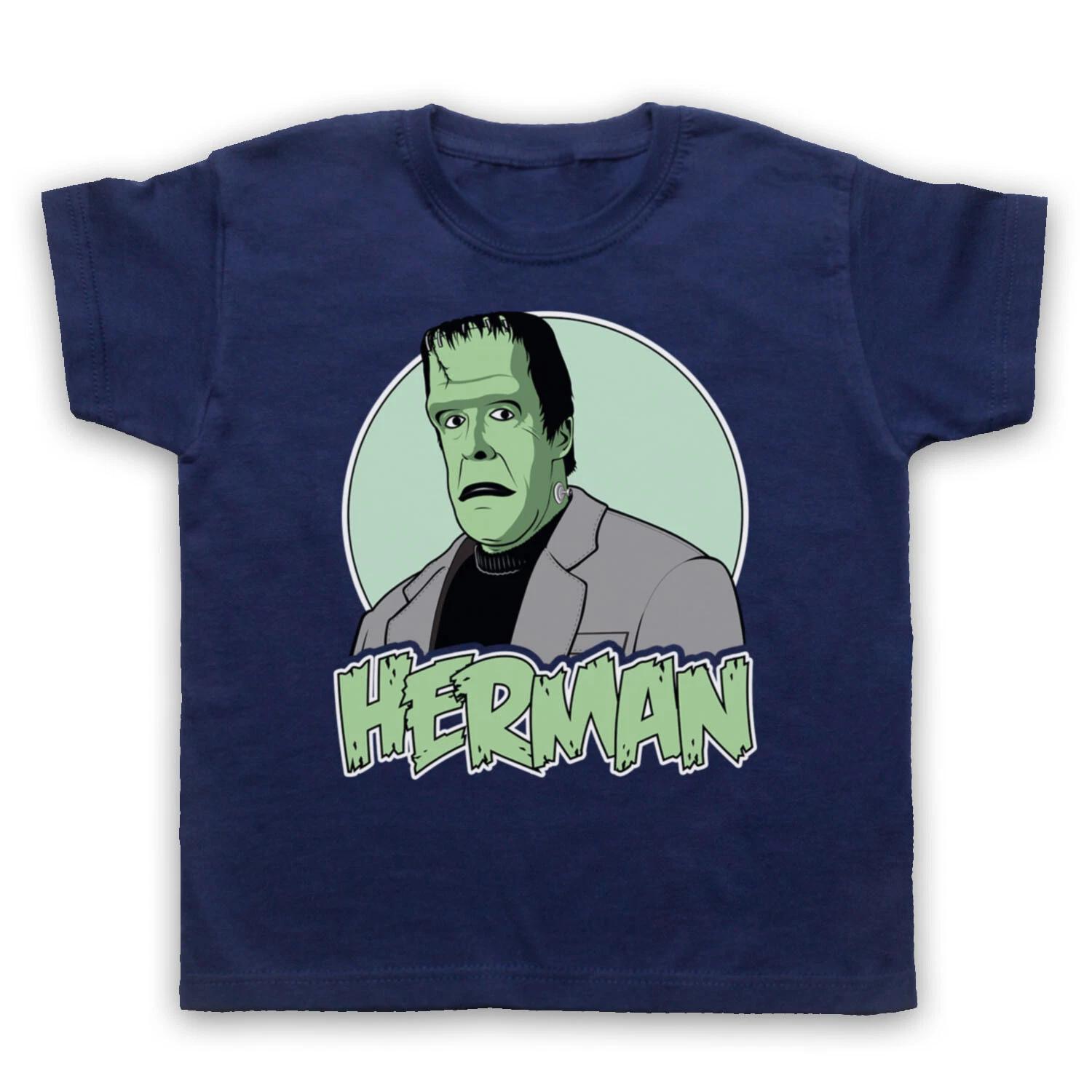 HERMAN MUNSTER THE MUNSTERS UNOFFICIAL COMEDY TV FUNNY KIDS CHILDS T-shirt 160
