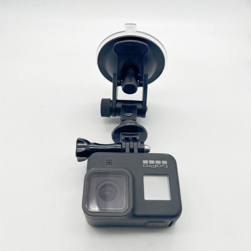 1 Set For Hero 13 12 11 10 Insta360 X3 X4 Dji Osmo Action 5 Pro Camera Suction Cup Mount Car Glass Vehicle Windshield Holder
