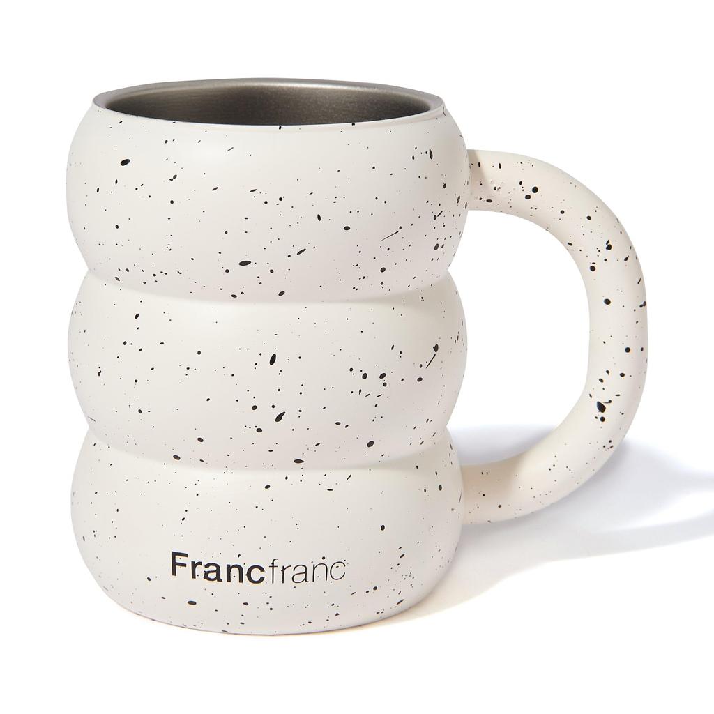 Francfranc Fluffy Stainless Steel Mug 260ml [All 3 Colors]