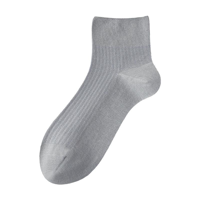 Reine Baumwollsocken - Herren Sommer Ultra-dünn Netz Atmungsaktiv Kurzschaftsocken mit Antibakteriellen und Geruchshemmenden Eigenschaften