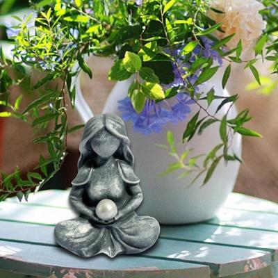 Mondstatue,Mythologische Figur,Dekorativ,Sammlerstücke Harzskulptur Segnungsornament für