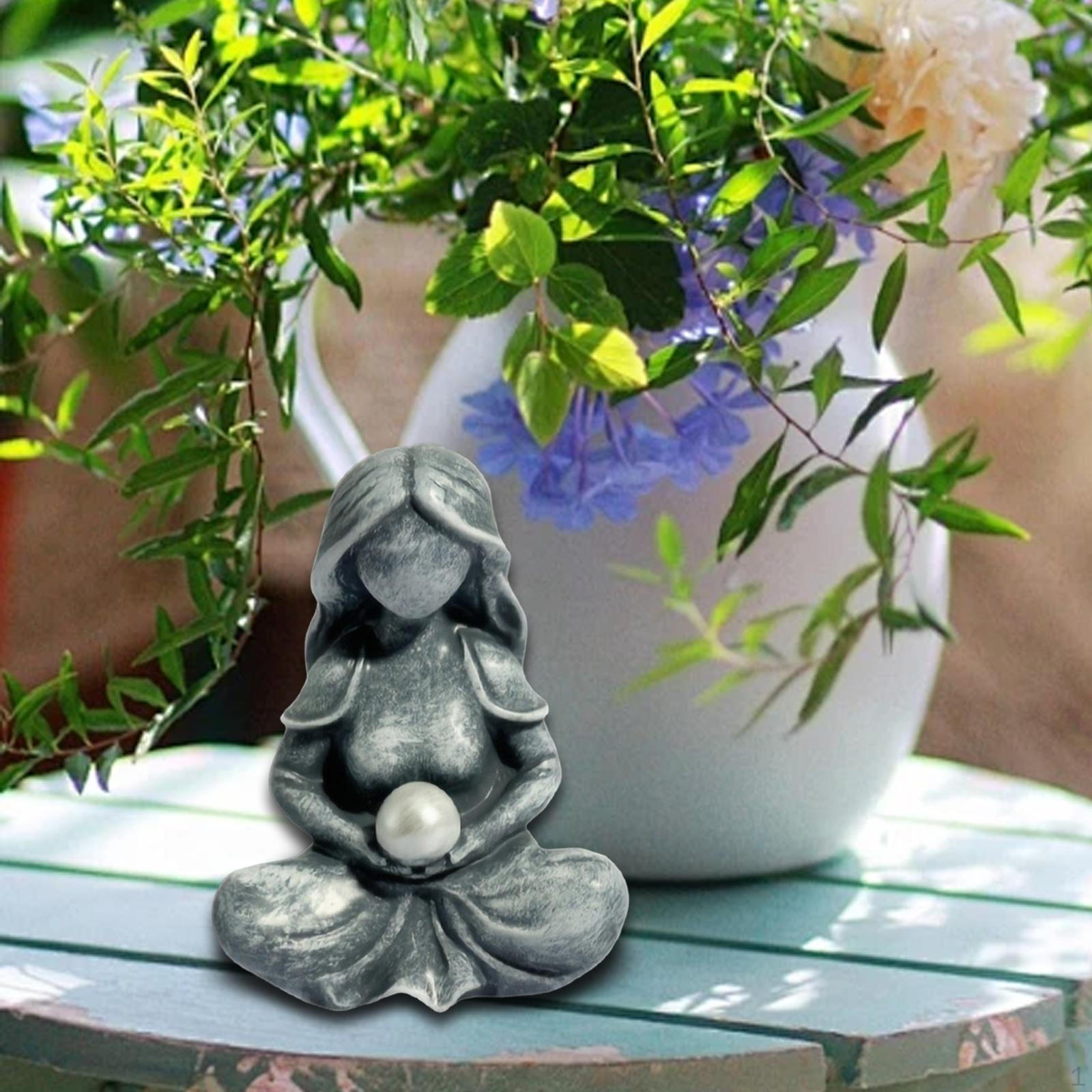 

Статуя Луны, Мифологическая фигура, Декоративная, Коллекционная полирезиновая скульптура, Благословляющее украшение для