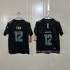 Kids Football Jersey Short Sleeve Embroidered Team Sport Shirt Breathable Youth Athletic Top