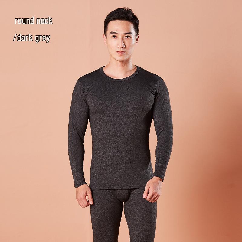 

Men s Extra Thick Fleece Lined Thermal Underwear Set - Heat Retaining and Cold Resistant Long Johns for Autumn and Winter. 3XL (150-170 jin)