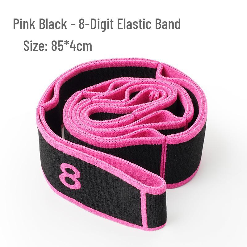 Children's and Adults' Latin Dance Elastic Yoga Strap - Figure Eight Stretching Band