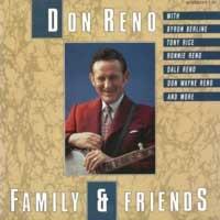 LP Record DON RENO - Family & Friends F34 Kaleidoscope Re 1988 US Country/Folk Used