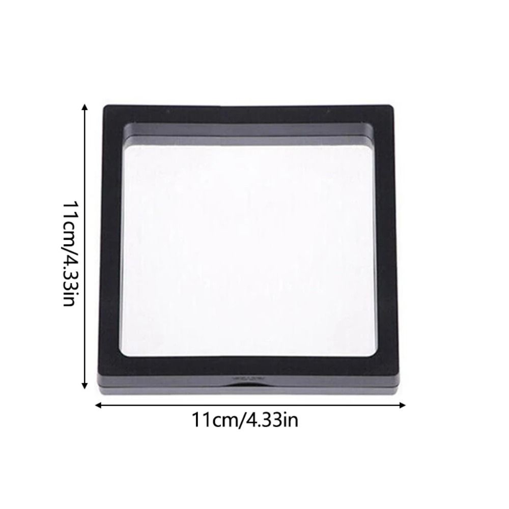 Reusable Flower Plant Display Frame 3D Transparent Jewelry Storage Case  Sample Exhibition Stand