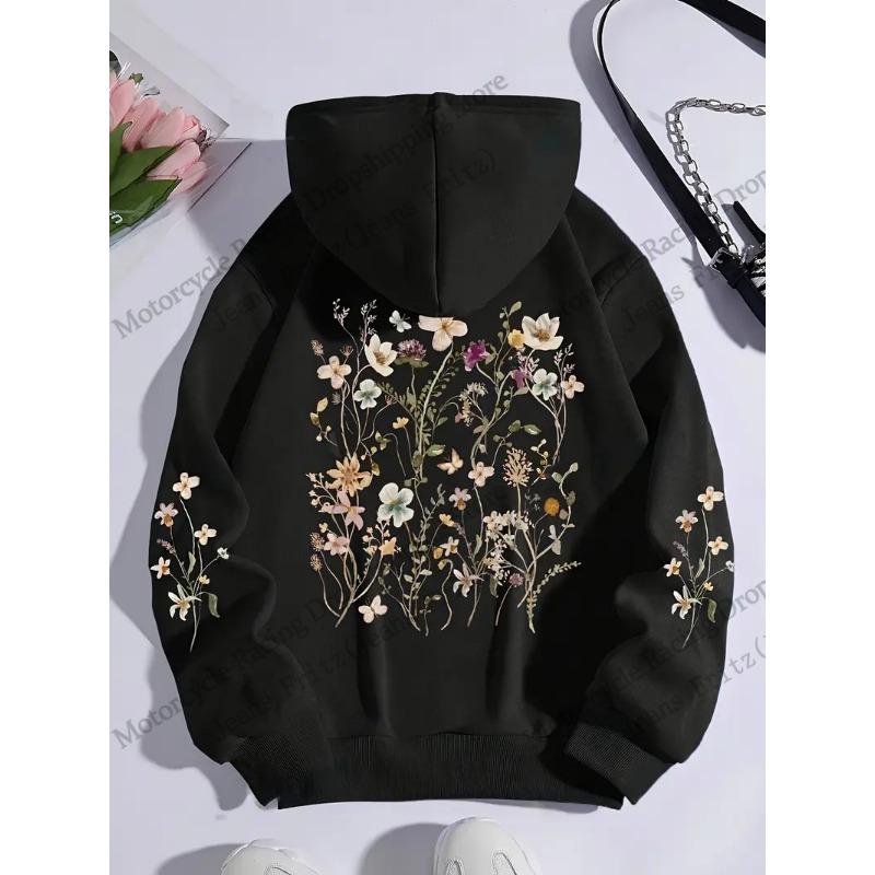 

Женские худи Стрекоза Цветочный 3D принт Худи Женская мода Оверсайз Худи Толстовка Женская Толстовка с длинным рукавом Худи Осень 6XL