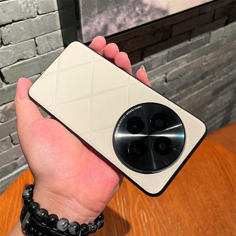 Cover for Xiaomi 15 Ultra Plated Lens Protection Leather Phone Case for Xiaomi 15 Pro 14 Ultra Mi 15Ultra Matte Back Case Shell