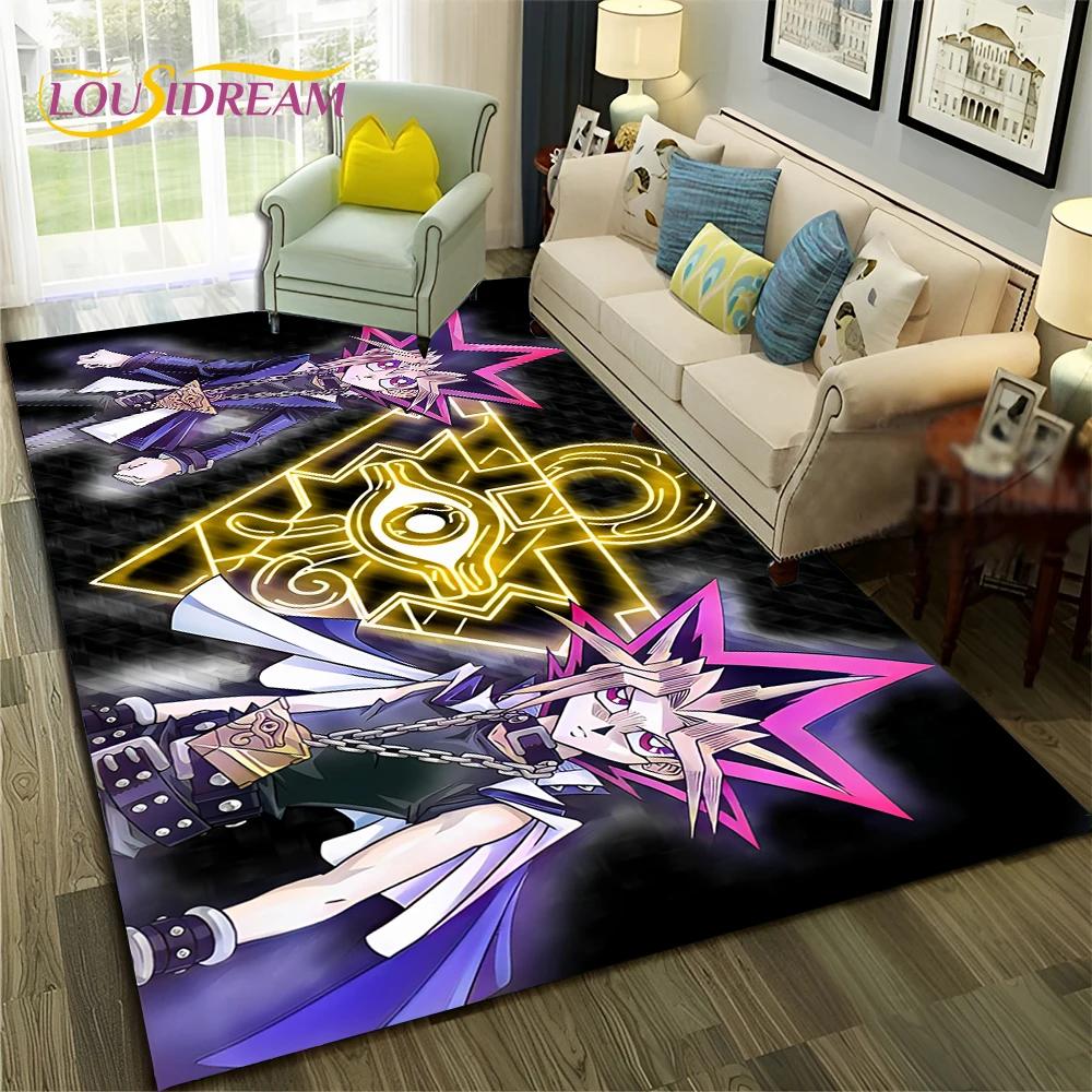 Cartoon Anime MONSTER CARD Carpet Rug for Home Living Room Bedroom Sofa Doormat Decor,kids Area Rug Non-slip Floor Mat