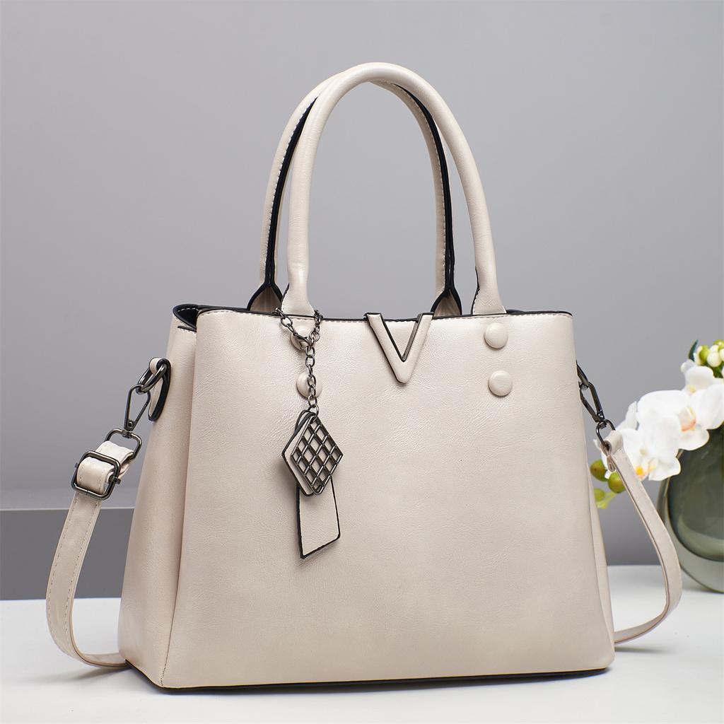 New High Appearance Level Retro Texture Handbag Advanced Sense Multi-layer Large Capacity Single Shoulder Bag All Crossbody Bag