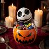 Halloween Candy Dish Scary Resin Ornament for Party Decorations and Treats