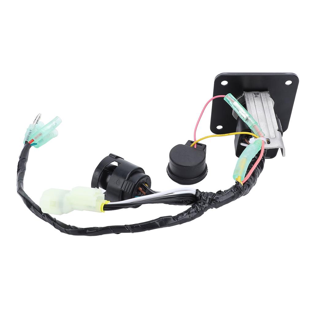 Außenborder Zündschalterpanel 63D 82570 21 Einzelnes Zündschalterpanel mit Schlüssel für Außenborder