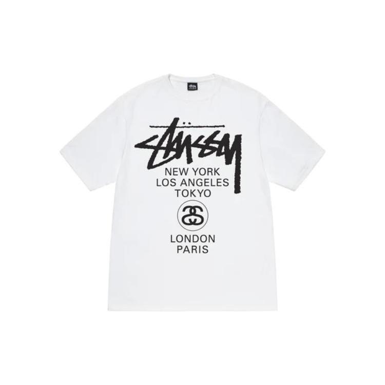 Stussy SS23 WORLD TOUR Tee Unisex 3903792