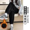 Corduroy pants women's autumn and winter new corset pants Harlan sweatpants casual fleece thickened sweatpants