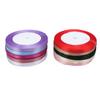 10Pcs 0.6cm Gift Wrapping Ribbon Polyester Multicolors Exquisite Decorative Ribbons Roll for Birthda
