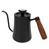 Tea Kettle with Thermometer 500ml 304 Stainless Steel Gooseneck Kettle Pour Over Coffee Pot Home Kitchen Water Boiler with Scale