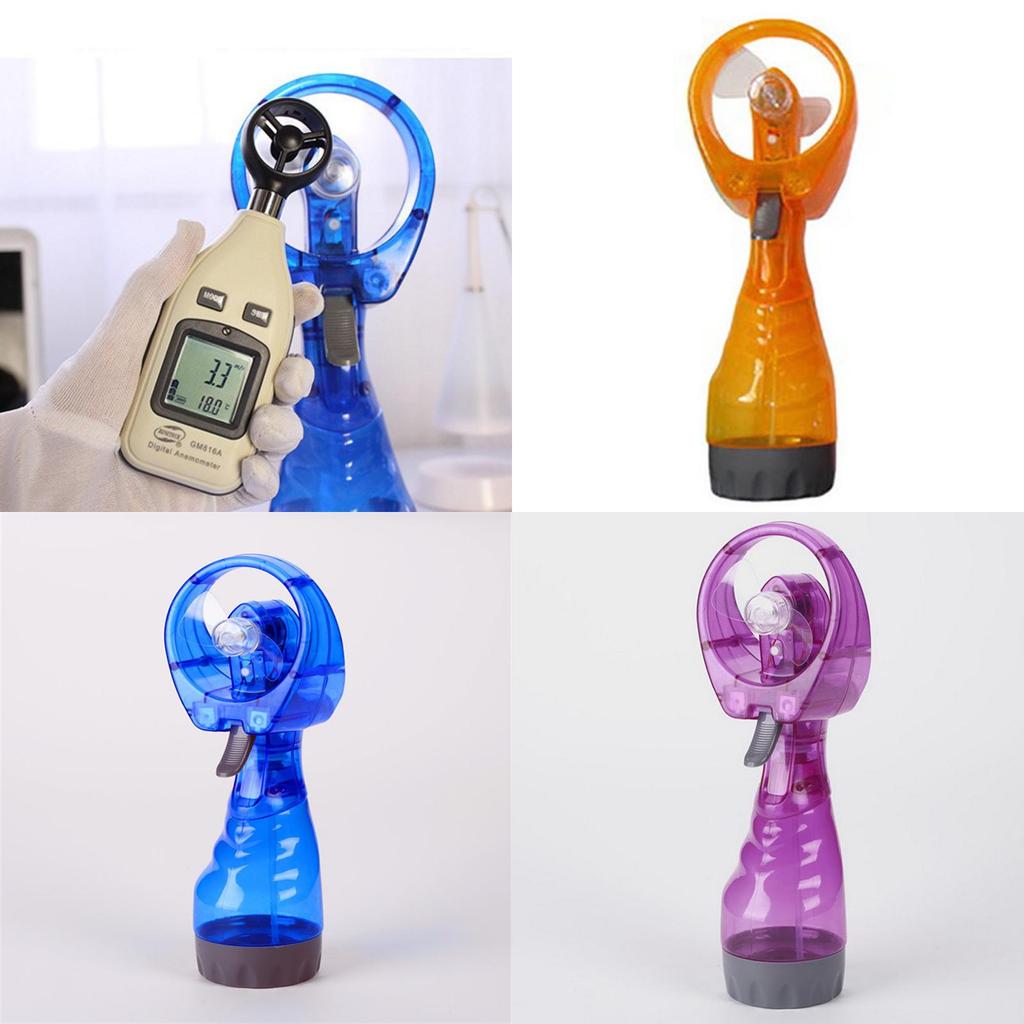 Mini Hand Held Spray Cooling Fan Water Mist Ideal For Sports Travel And Beach Adventures