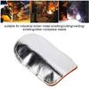 Thermal Insulated Welding Protective Hand Shield with Fire Resistant Cowhide and Aluminum Coating for Industrial Use