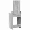 Makeup Table Grey Sonoma 50 x 41 x 140 cm Particleboard