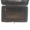 CHANEL No. 5 Black Bicolor Lamb GHardware 2-Way Vanity Shoulder bag blackUsed