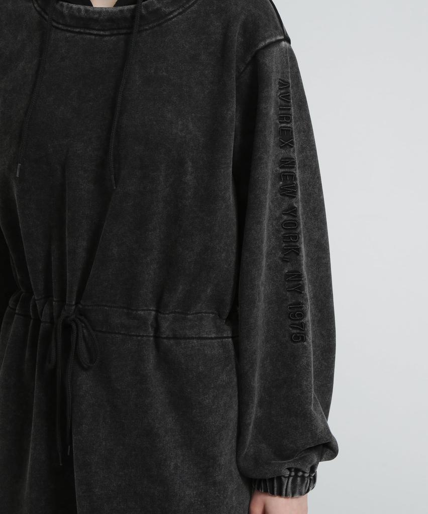 AVIREX FADE WASH ONEPIECE Black